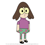 How to Draw Malessica from Clarence