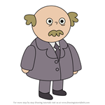 How to Draw Mr. Dahmer from Clarence