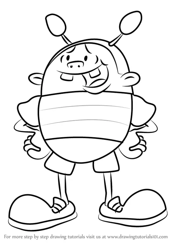 Learn How to Draw Eggbert Eggleston from Kids Next Door (Codename: Kids ...