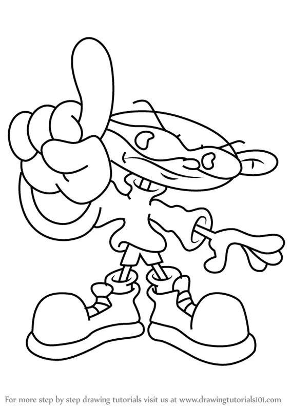 Learn How To Draw Numbuh 1 From Kids Next Door Codename Kids