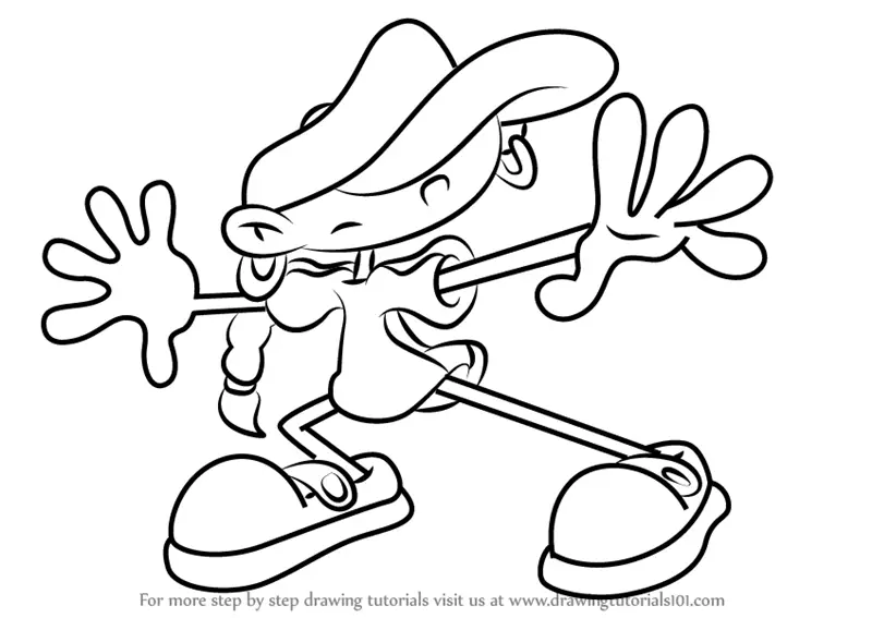 Learn How To Draw Numbuh 5 From Kids Next Door Codename Kids