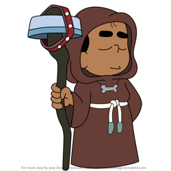 How to Draw Cleric from Craig of the Creek