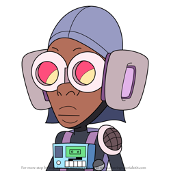 How to Draw Deltron from Craig of the Creek