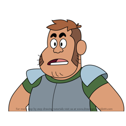 How to Draw Elder Barry from Craig of the Creek