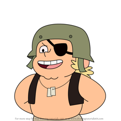 How to Draw Paintball Mike from Craig of the Creek