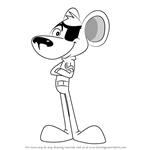 How to Draw Danger Mouse