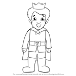 How to Draw Prince Tuesday from Daniel Tiger's Neighborhood