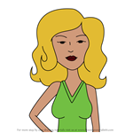 How to Draw Ashley-Amber Taylor from Daria
