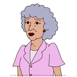 How to Draw Ruth Morgendorffer from Daria