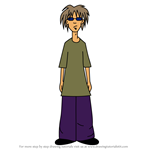 How to Draw Shaggy from Daria