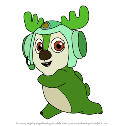 How to Draw Bobbi from Deer Squad