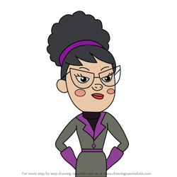 How to Draw Professor Scratch from Deer Squad