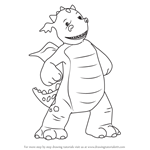 How to Draw Digby Dragon