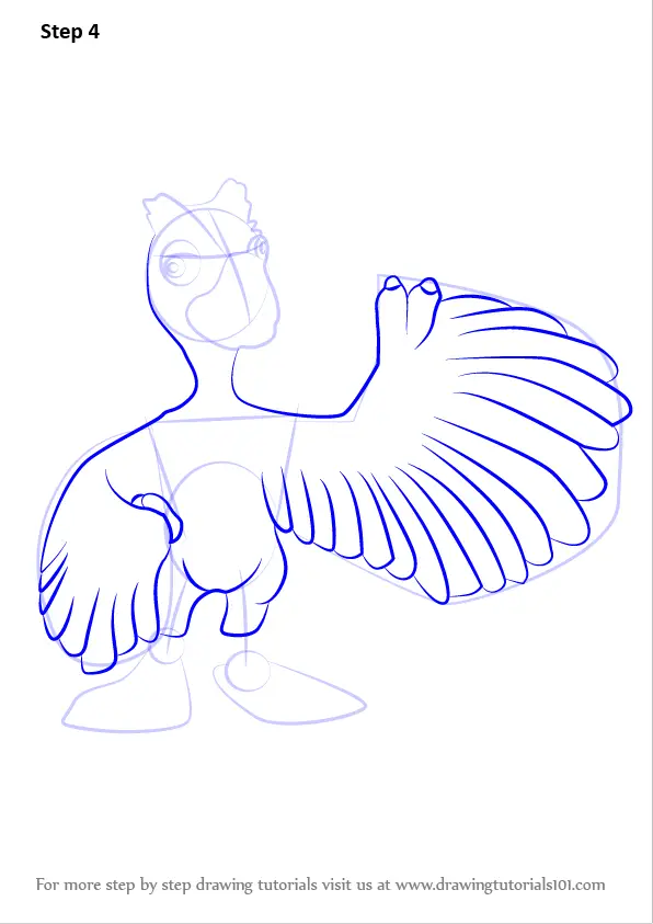 Download Learn How to Draw Minnie Microraptor from Dinosaur Train (Dinosaur Train) Step by Step : Drawing ...