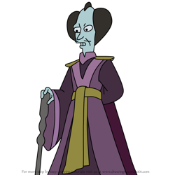 How to Draw Chancellor of Dankmire from Disenchantment