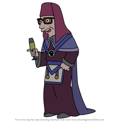 How to Draw Emperor Cloyd from Disenchantment