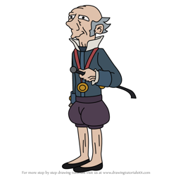 How to Draw Lord Lingonberry from Disenchantment