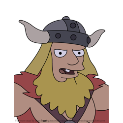How to Draw Sven from Disenchantment