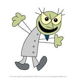 How to Draw Dr. Scum from Dog Man