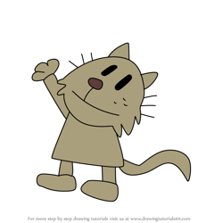 How to Draw Fluffy from Dog Man