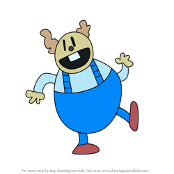 How to Draw Scooter McRibs from Dog Man