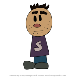 How to Draw Steve from Dog Man