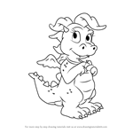 How to Draw Cassie from Dragon Tales