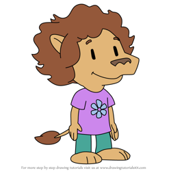 How to Draw Hazel from Elinor Wonders Why