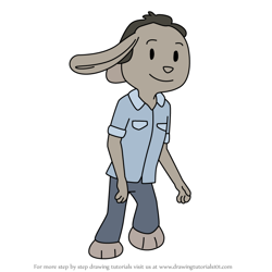 How to Draw Richard Hill from Elinor Wonders Why