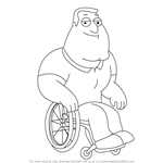 How to Draw Joe Swanson from Family Guy