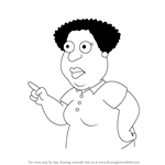 How to Draw Loretta Brown from Family Guy