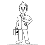 How to Draw Helen Flood from Fireman Sam