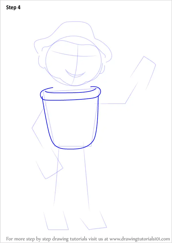 Learn How to Draw Bill from Flower Pot Men Flower Pot Men 