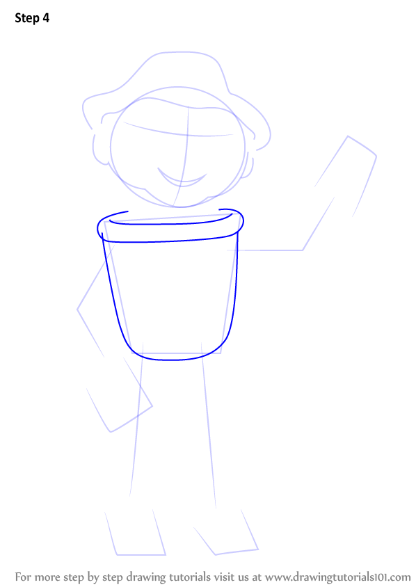 Learn How to Draw Bill from Flower Pot Men Flower Pot Men 