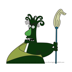 How to Draw Belly Bob Norton from Fosters Home for Imaginary Friends