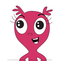 How to Draw Berry from Fosters Home for Imaginary Friends