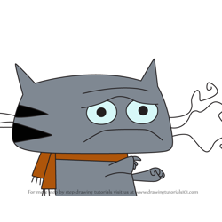 How to Draw Bloppy Pants from Fosters Home for Imaginary Friends