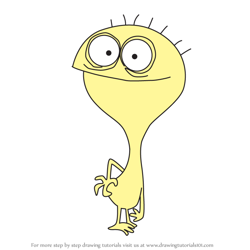How to Draw Cheese from Fosters Home for Imaginary Friends