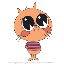 How to Draw Gary from Fosters Home for Imaginary Friends