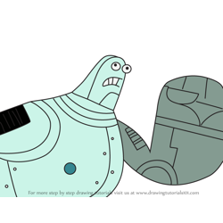 How to Draw Myron Giant from Fosters Home for Imaginary Friends