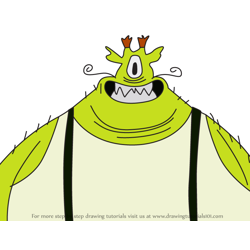 How to Draw One Eye Cy from Fosters Home for Imaginary Friends