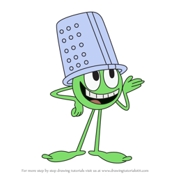 How to Draw Peas from Fosters Home for Imaginary Friends