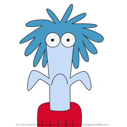 How to Draw Ringo Rango from Fosters Home for Imaginary Friends