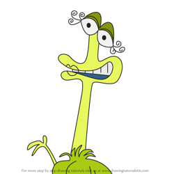 How to Draw Sassyfrass from Fosters Home for Imaginary Friends