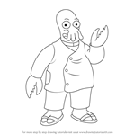 How to Draw Zoidberg from Futurama