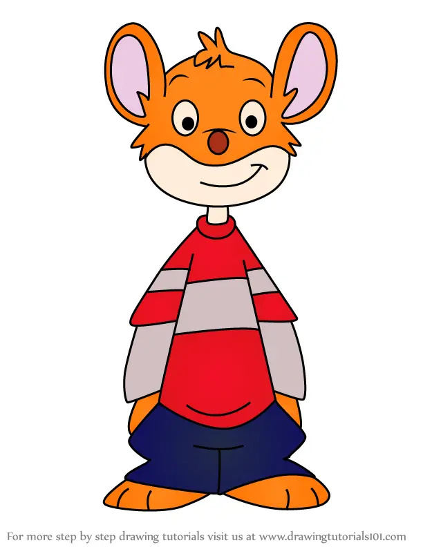 Learn How to Draw Benjamin Stilton from Geronimo Stilton (Geronimo Stilton)  Step by Step : Drawing Tutorials