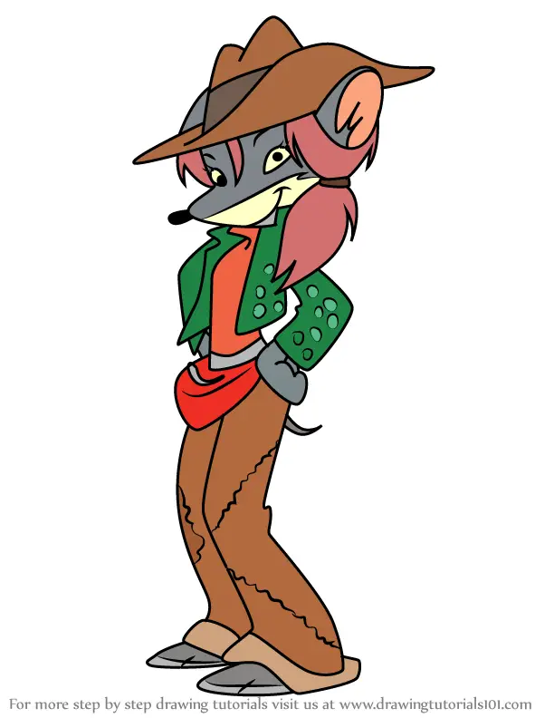 Learn How to Draw Nicky from Geronimo Stilton (Geronimo Stilton) Step by  Step : Drawing Tutorials