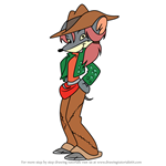 How to Draw Nicky from Geronimo Stilton
