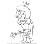 How to Draw Mattress King from Gravity Falls