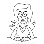 How to Draw Shandra Jimenez from Gravity Falls